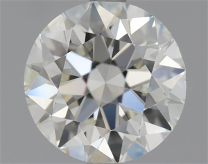 Picture of Natural Diamond 2.00 Carats, Round with Excellent Cut, J Color, VVS2 Clarity and Certified by GIA