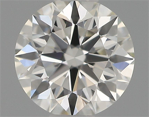 Picture of Natural Diamond 0.46 Carats, Round with Excellent Cut, G Color, VVS1 Clarity and Certified by IGI