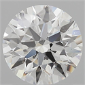 Natural Diamond 1.62 Carats, Round with Excellent Cut, F Color, VS1 Clarity and Certified by GIA