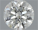 Natural Diamond 0.52 Carats, Round with Excellent Cut, J Color, VS1 Clarity and Certified by GIA