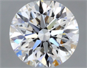 Natural Diamond 0.42 Carats, Round with Excellent Cut, G Color, VVS1 Clarity and Certified by GIA