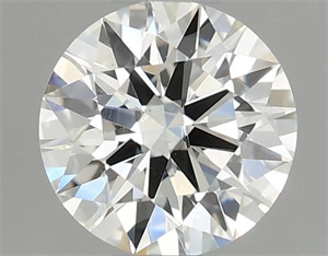 Picture of Natural Diamond 0.40 Carats, Round with Excellent Cut, I Color, VS1 Clarity and Certified by GIA