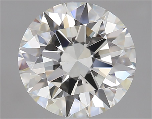 Picture of Natural Diamond 2.00 Carats, Round with Excellent Cut, J Color, VS2 Clarity and Certified by GIA