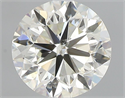 Natural Diamond 0.70 Carats, Round with Very Good Cut, K Color, SI1 Clarity and Certified by GIA