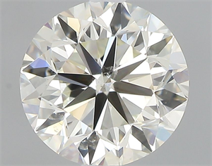 Picture of Natural Diamond 0.70 Carats, Round with Very Good Cut, K Color, SI1 Clarity and Certified by GIA