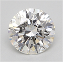 Natural Diamond 0.43 Carats, Round with Excellent Cut, G Color, VVS1 Clarity and Certified by GIA