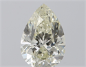 Natural Diamond 1.01 Carats, Pear with  Cut, I Color, VS2 Clarity and Certified by IGI