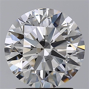 Picture of Natural Diamond 2.20 Carats, Round with Excellent Cut, G Color, SI1 Clarity and Certified by GIA