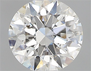 Picture of Natural Diamond 0.41 Carats, Round with Excellent Cut, G Color, SI2 Clarity and Certified by GIA