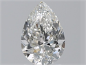 Natural Diamond 1.50 Carats, Pear with  Cut, G Color, SI1 Clarity and Certified by GIA