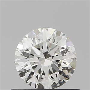 Picture of Natural Diamond 0.43 Carats, Round with Excellent Cut, K Color, VS2 Clarity and Certified by GIA