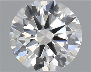 Picture of Natural Diamond 0.40 Carats, Round with Very Good Cut, I Color, VVS1 Clarity and Certified by GIA