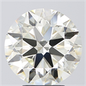 Natural Diamond 5.00 Carats, Round with Excellent Cut, J Color, VVS1 Clarity and Certified by IGI