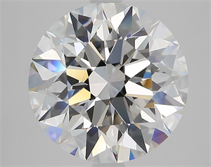 Picture of Natural Diamond 4.51 Carats, Round with Excellent Cut, F Color, VVS1 Clarity and Certified by GIA