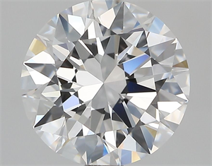 Picture of Natural Diamond 1.80 Carats, Round with Excellent Cut, D Color, IF Clarity and Certified by GIA