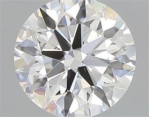 Picture of Natural Diamond 0.40 Carats, Round with Excellent Cut, F Color, VS2 Clarity and Certified by GIA