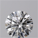 Natural Diamond 0.42 Carats, Round with Excellent Cut, H Color, VS2 Clarity and Certified by GIA