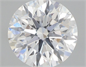 Natural Diamond 0.41 Carats, Round with Excellent Cut, E Color, SI2 Clarity and Certified by GIA