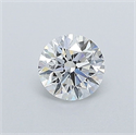 Natural Diamond 0.40 Carats, Round with Excellent Cut, G Color, VS1 Clarity and Certified by GIA