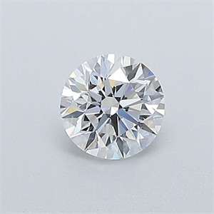 Picture of Natural Diamond 0.40 Carats, Round with Excellent Cut, G Color, VS1 Clarity and Certified by GIA