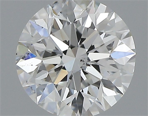 Picture of Natural Diamond 0.50 Carats, Round with Excellent Cut, F Color, SI2 Clarity and Certified by GIA