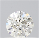 Natural Diamond 0.40 Carats, Round with Very Good Cut, K Color, VS2 Clarity and Certified by GIA