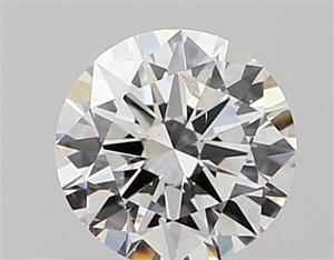 Picture of Natural Diamond 0.40 Carats, Round with Excellent Cut, F Color, SI2 Clarity and Certified by GIA