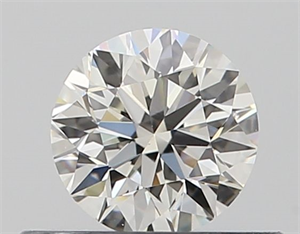 Picture of Natural Diamond 0.40 Carats, Round with Good Cut, H Color, VS1 Clarity and Certified by GIA