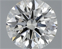 Natural Diamond 0.40 Carats, Round with Excellent Cut, H Color, VS1 Clarity and Certified by GIA