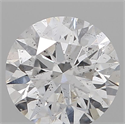 Natural Diamond 0.50 Carats, Round with Excellent Cut, D Color, SI2 Clarity and Certified by IGI