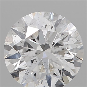 Picture of Natural Diamond 0.50 Carats, Round with Excellent Cut, D Color, SI2 Clarity and Certified by IGI