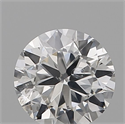 Natural Diamond 0.50 Carats, Round with Good Cut, G Color, I1 Clarity and Certified by GIA