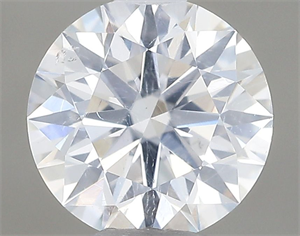 Picture of Natural Diamond 0.44 Carats, Round with Excellent Cut, F Color, SI2 Clarity and Certified by GIA