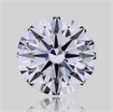 Natural Diamond 1.70 Carats, Round with Excellent Cut, H Color, IF Clarity and Certified by GIA