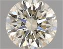 Natural Diamond 0.47 Carats, Round with Excellent Cut, K Color, VVS2 Clarity and Certified by IGI