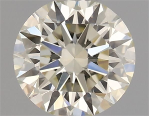 Picture of Natural Diamond 0.47 Carats, Round with Excellent Cut, K Color, VVS2 Clarity and Certified by IGI