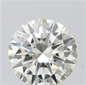 Natural Diamond 0.50 Carats, Round with Very Good Cut, J Color, VS2 Clarity and Certified by IGI