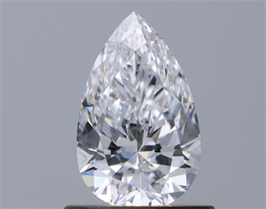 Picture of Natural Diamond 0.70 Carats, Pear with  Cut, D Color, VVS1 Clarity and Certified by GIA