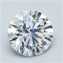 Natural Diamond 2.50 Carats, Round with Excellent Cut, F Color, VS2 Clarity and Certified by GIA