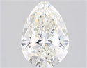 Natural Diamond 1.05 Carats, Pear with  Cut, H Color, VS1 Clarity and Certified by GIA