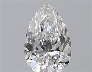 Picture of Natural Diamond 0.96 Carats, Pear with  Cut, E Color, SI1 Clarity and Certified by GIA