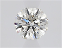 Natural Diamond 0.44 Carats, Round with Excellent Cut, K Color, VS2 Clarity and Certified by GIA