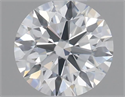 Natural Diamond 0.40 Carats, Round with Excellent Cut, H Color, VS1 Clarity and Certified by GIA