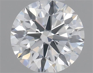 Picture of Natural Diamond 0.40 Carats, Round with Excellent Cut, H Color, VS1 Clarity and Certified by GIA