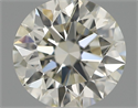 Natural Diamond 0.50 Carats, Round with Excellent Cut, I Color, SI1 Clarity and Certified by IGI