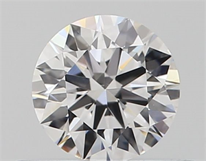 Picture of Natural Diamond 0.40 Carats, Round with Excellent Cut, D Color, VS2 Clarity and Certified by GIA