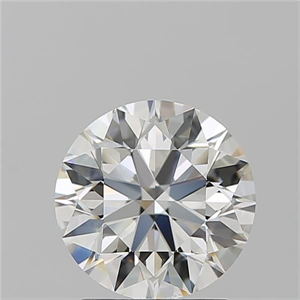 Picture of Natural Diamond 2.01 Carats, Round with Excellent Cut, G Color, VS2 Clarity and Certified by IGI