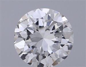 Picture of Natural Diamond 0.50 Carats, Round with Good Cut, I Color, I1 Clarity and Certified by GIA