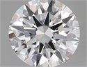 Natural Diamond 0.46 Carats, Round with Excellent Cut, H Color, VS2 Clarity and Certified by GIA