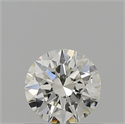 Natural Diamond 0.45 Carats, Round with Excellent Cut, J Color, VS1 Clarity and Certified by GIA